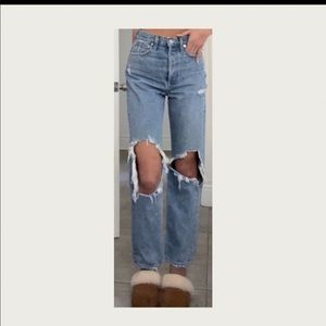 Agolde loose fit 90’s jean size 23